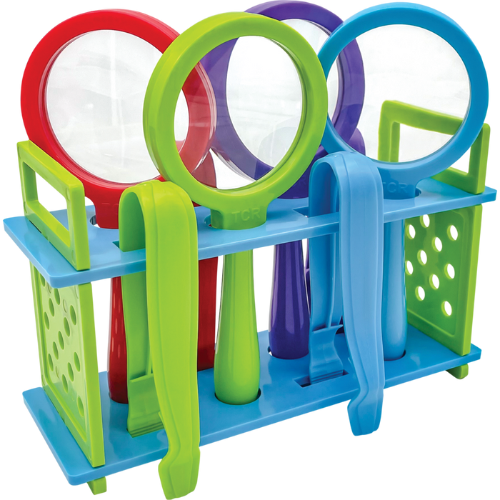 Teacher Created Up-Close Science: Magnifying Glasses & Tweezers Activity Set (TCR 20368)