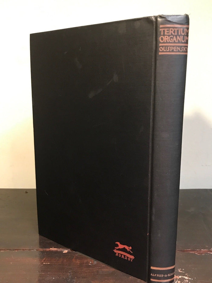 TERTIUM ORGANUM, P.D. Ouspensky, 3rd Ed. 1945 — SCIENCE OCCULTISM MYSTIC