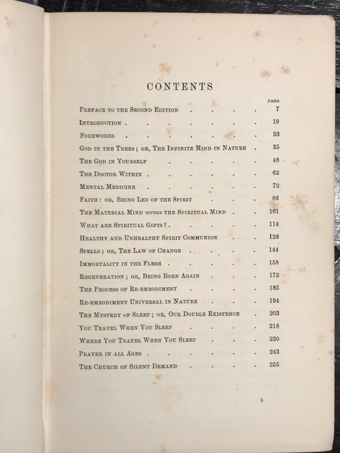 THE GIFT OF THE SPIRIT - P. MULFORD, A.E. WAITE, 2nd Ed 1903 - LAW OF ATTRACTION
