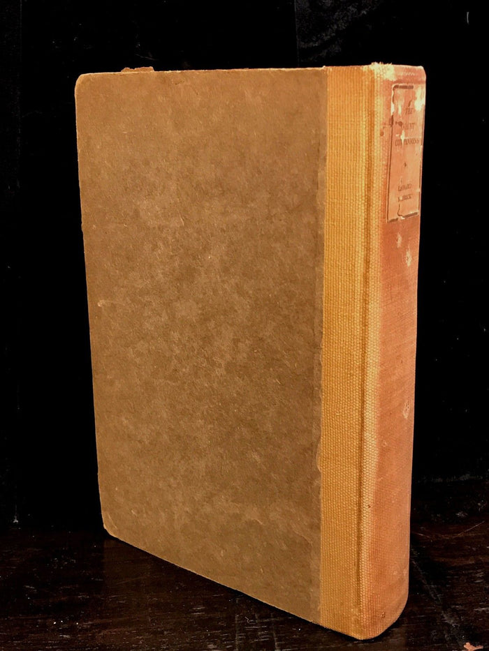 THE QUAINT COMPANIONS, LEONARD MERRICK ~ Limited Ed. of 1500, 1924 ~ H.G. Wells