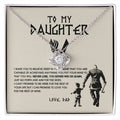 To My Daughter Necklace, Viking Jewelry For Daughter Birthday, B0BLNDRYZF JWSN-110715