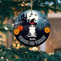 Trick Or Treat - Personalized Round Ornament