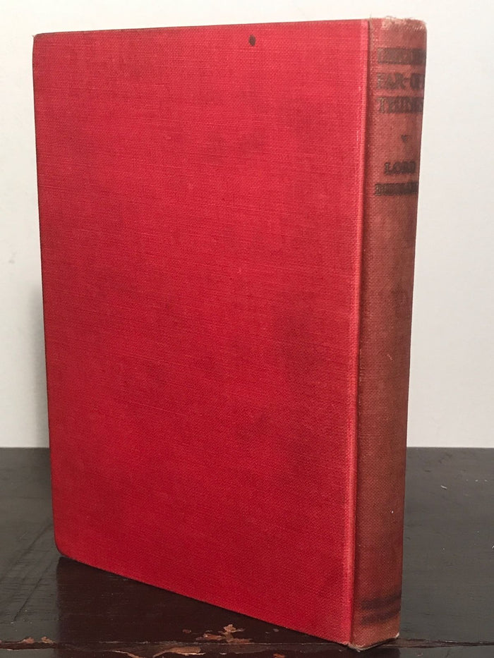 UNHAPPY FAR-OFF THINGS by Lord Dunsany, 1st / 1st 1919 ~ WWI Stories