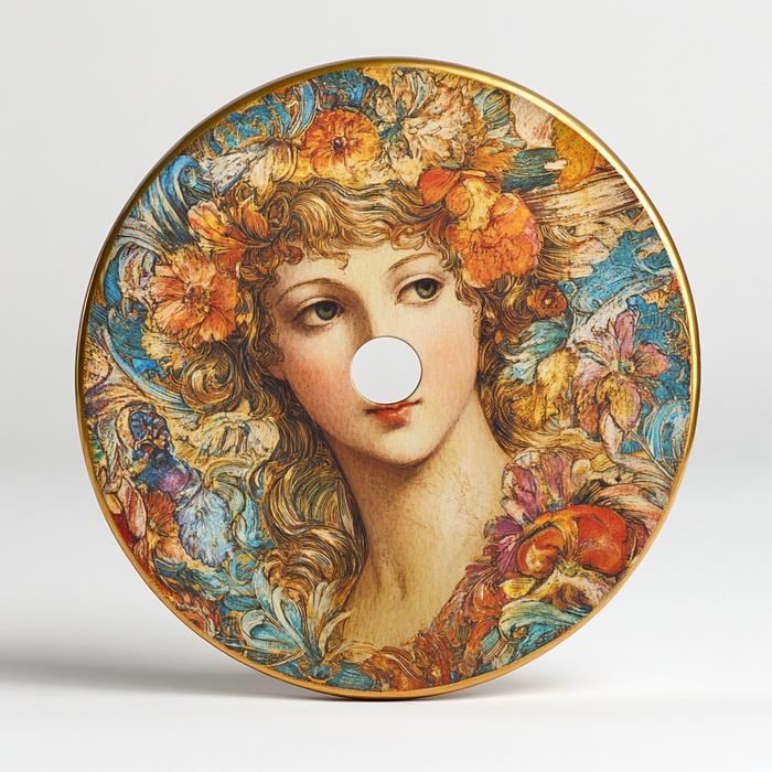 Urania Red Rose Lamp