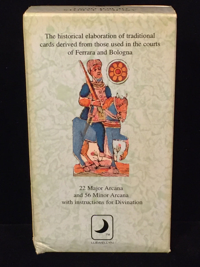 Very Rare ANCIENT TAROTS OF BOLOGNA by Giacomo Zoni — Lo Scarabeo 2000, OOP