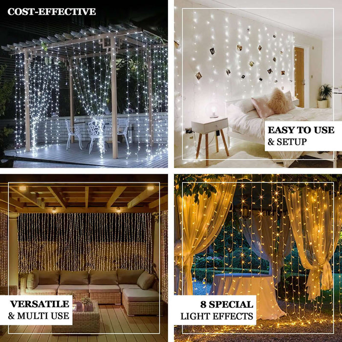 String lights for versatile decoration and special effects in various settings.