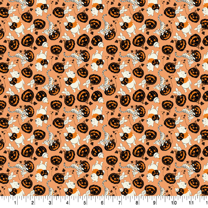 Winnie the Pooh & Friends Halloween Cotton Fabric