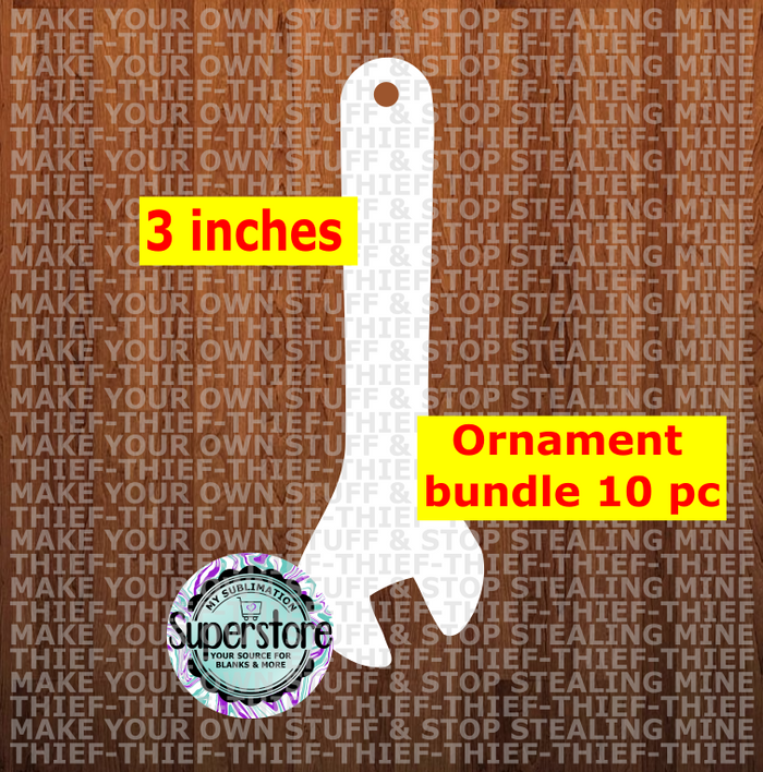 Wrench - with hole - Ornament Bundle Price