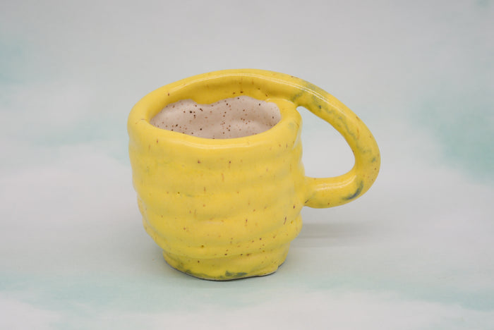 Yellow Coil Cup