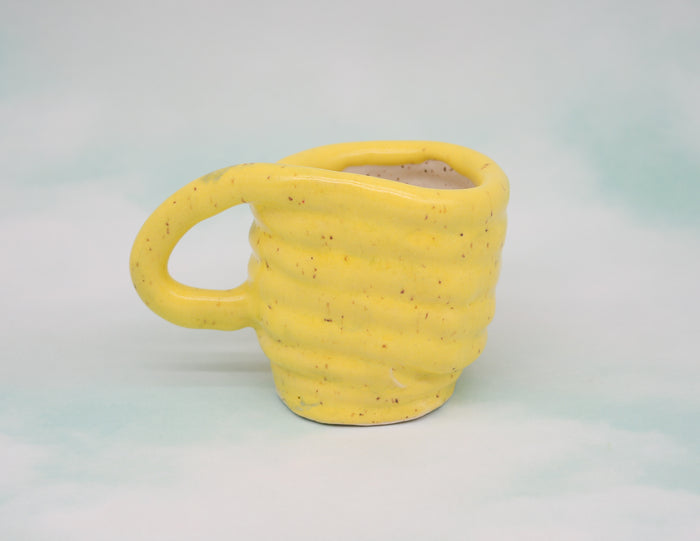 Yellow Coil Cup