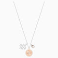 ZODIAC:PENDANT AQUARIUS GREI/CRY/RHS