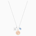 ZODIAC:PENDANT PISCES DEBL/CRY/RHS