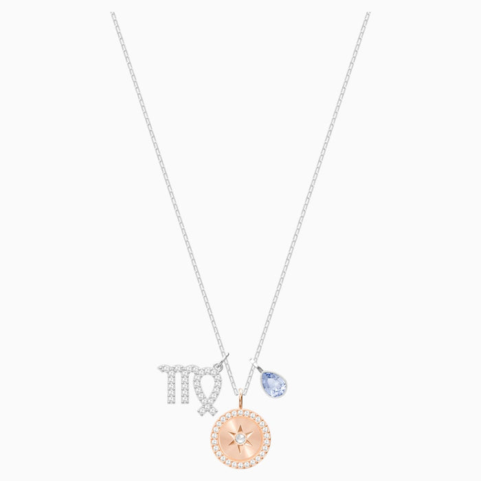 ZODIAC:PENDANT VIRGO PRLA/CRY/RHS